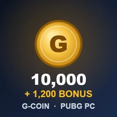 10,000 + 1,200 G-COIN