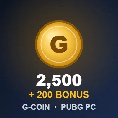 2,500 + 200 G-COIN